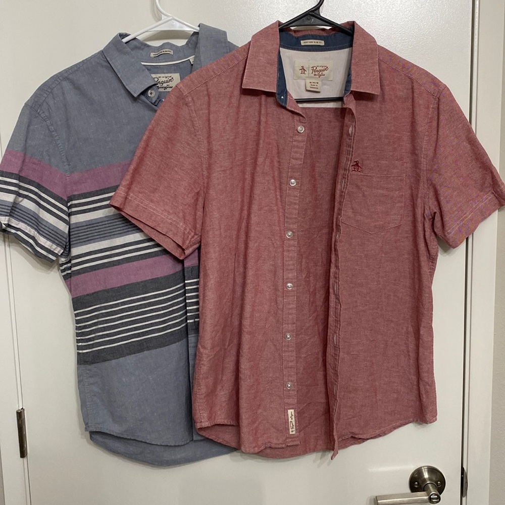 Men’s button up short sleeve shirts